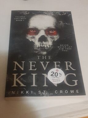 The Never King by Nikki St. Crowe , Vicious Lost Boys Book 1